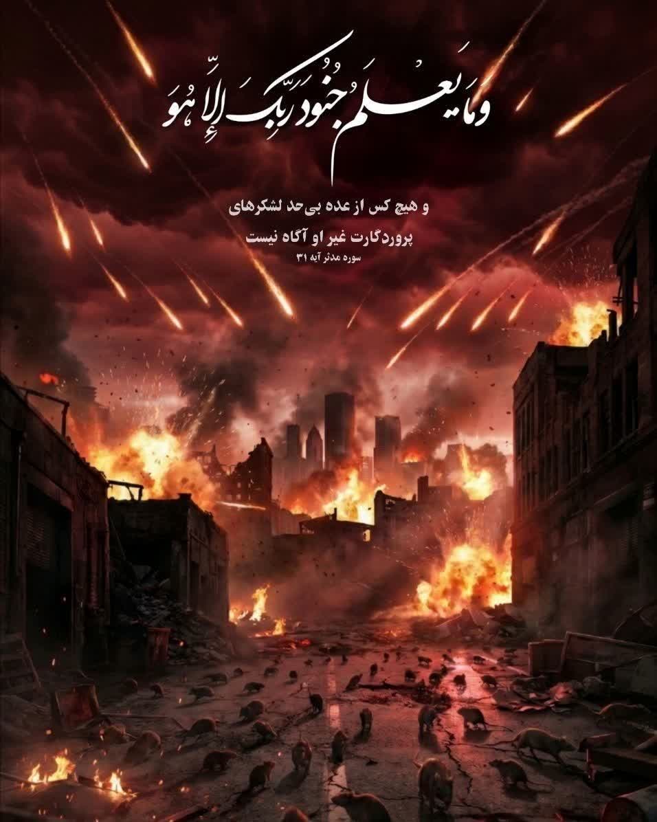 وَمَا يَعْلَمُ جُنُودَ رَبِّكَ إِلَّا هُوَ